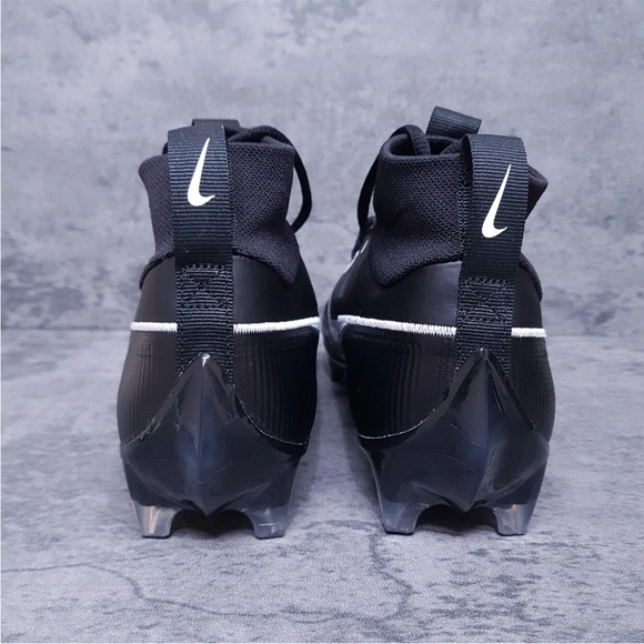 Men’s Nike Air Vapor Edge Pro‎ 360 2 Black/ White Football Cleats Sz 14